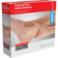 ADHESIVE FABRIC DRESSING STRIP 7.5x1M