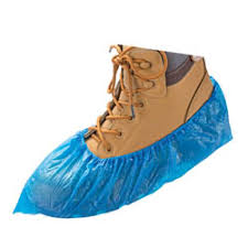 DISPOSABLE OVERSHOE BLUE POLYPROPYLENE ANTI SKID (2000) – shop_nofuss